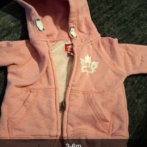 Roots Kids Pink Hoodie